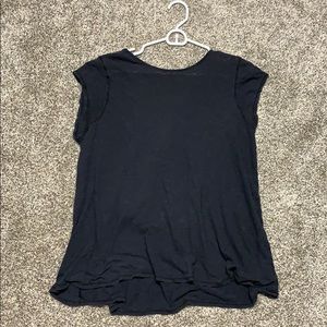 Free People Low Back Tee